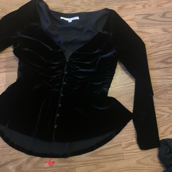 Veronica Beard Tops - Veronica beard velvet blouse